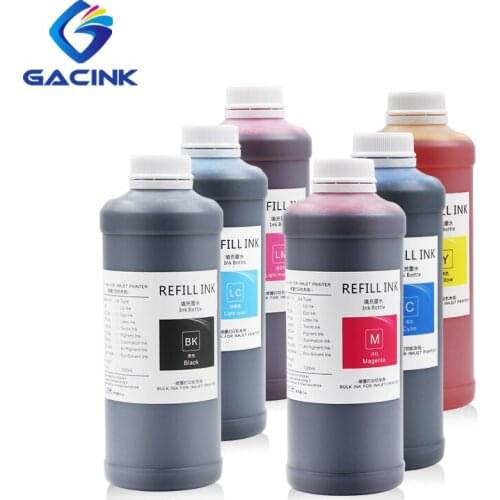 Refill Dye Ink 6Colors/Set Bottles For Epson Stylus Pro 4800 7800 9800 7400 7700 9700 For Epson T3000 T5000 T7000 Inkjet Printer