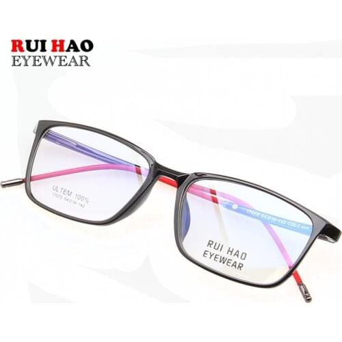 Rectangle Eyeglasses Frame Light ULTEM Glasses Frame Optical Prescription Spectacles Frame Rui Hao Eyewear 17072