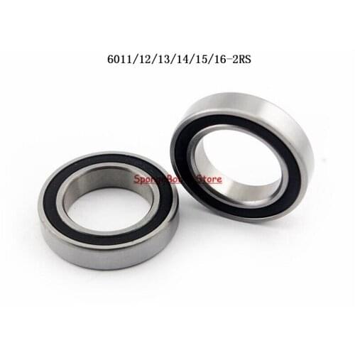 1Pcs 6013-2RS 6013 RS 65x100x18mm Rubber Sealed Deep Groove Ball Bearing