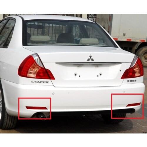1pcs Rear bumper reflector Left / Right side for Chinese DONGNAN Mitsubishi LANCER Auto car motor parts SW700338