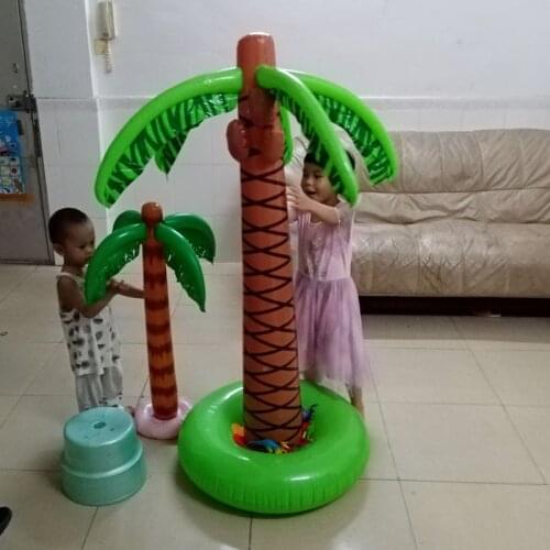 145cm /90cm inflatable coconut tree Home & garden decorations, office decor palm tree model beach toy