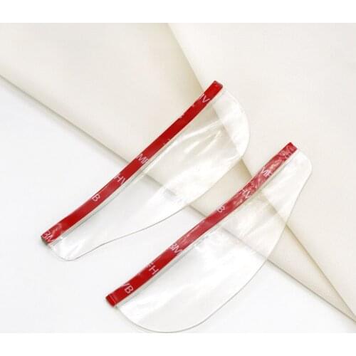2Pcs Universal Car Rearview Mirror Rain Eyebrow Auto Car Rear View Side Rain Shield Snow Guard Sun Visor Shade Protector