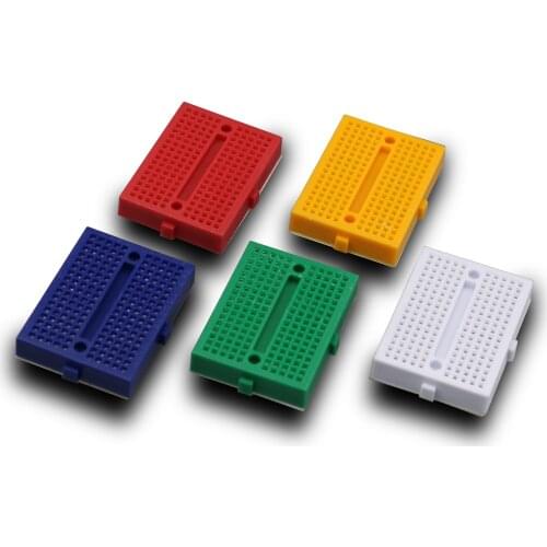 5Pcs SYB-170 Mini Breadboard Five Color Breadboard Small Plates