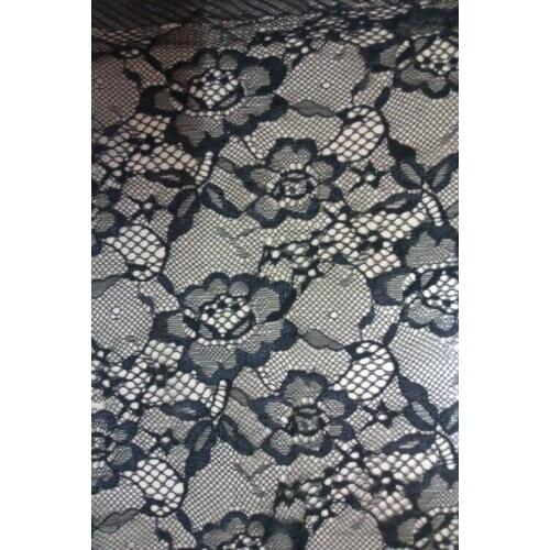 Free Shipping 100% Nylon Night Dress Lace Fabric,beautiful flower jacquard,elegant and exquisite bridal dress lace cloth