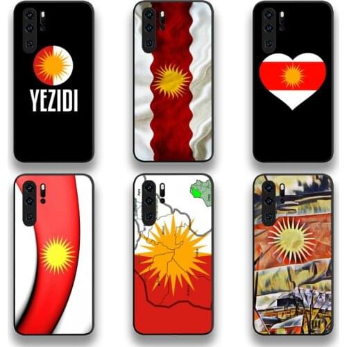 Yazidis Flag Phone Case For Huawei P20 P30 P40 lite E Pro Mate 40 30 20 Pro P Smart 2020