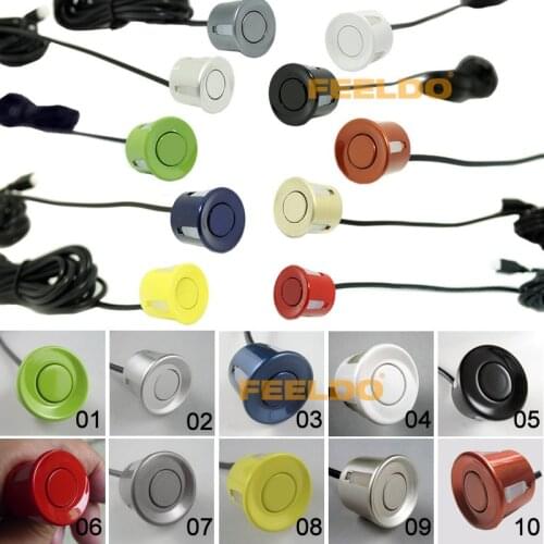 FEELDO 4Pcs 2.5 Meters 22mm Long Wire Sensors for Car Parking Sensor Replacement #FD-1870