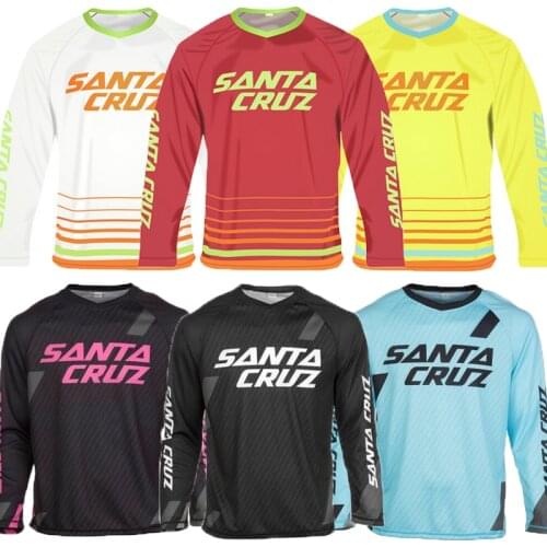 Pro Long Sleeve Downhill Jersey Men Sport Motocross Mountain Bike Clothing Off Road MTB Bicycle MX DH Top Cycling Clothes Enduro