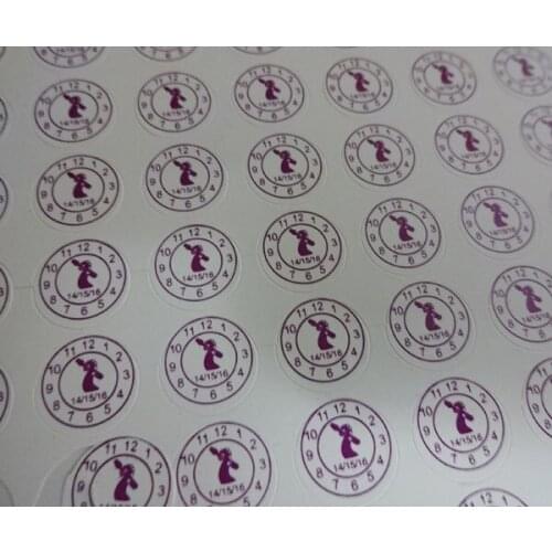 Customized self adhesive security fragile date warranty sticker label ,Friable labels
