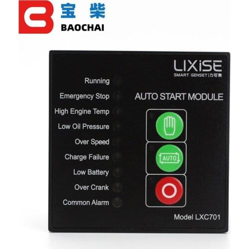 LXC701 LIXiSE controller engine auto start control unit diesel power generator module Completely replaced dse501k