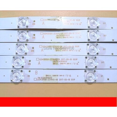 Led43d10a-zc14ag-06 un conjunto de 5 lámparas por cada 10 lámparas Led43d10a-zc14ag-06