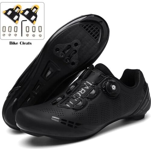 Mens Cycling Shoes Road Bike Sneakers Compatible Mountain Bike Women SPD-SL MTB Cleats Shoes Flat Bicycle sapatilha ciclismo