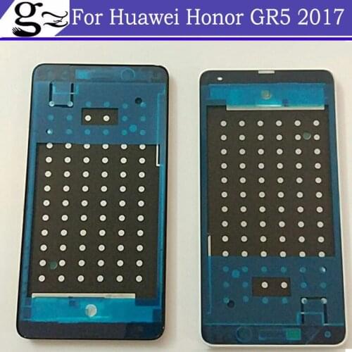 New Housing Front Middle Frame Bezel/ Middle Plate Cover For Huawei gr5 2017 Free Shipping