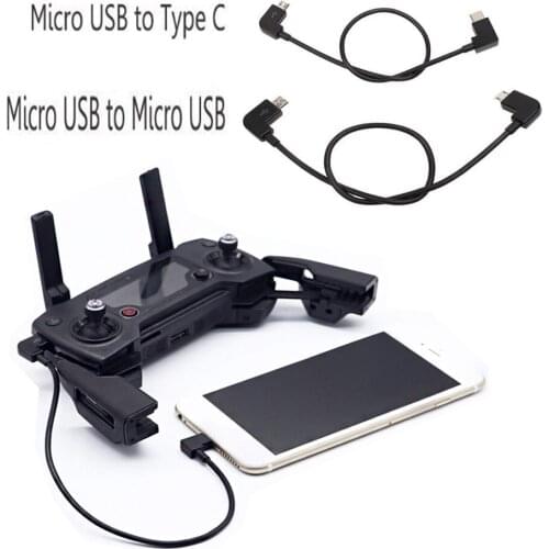 OTG Remote Controller to Phone Tablet Connector for DJI Spark for Mavic Pro Controller Transmission Android