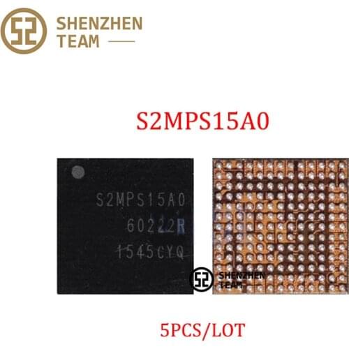 SZteam 5Pcs/Lot PMIC S2MPS15A0 For Power IC Samsung S6 NOTE5 G9200 G9250 N920 G920 G928 Integrated Circuits Replacement Parts