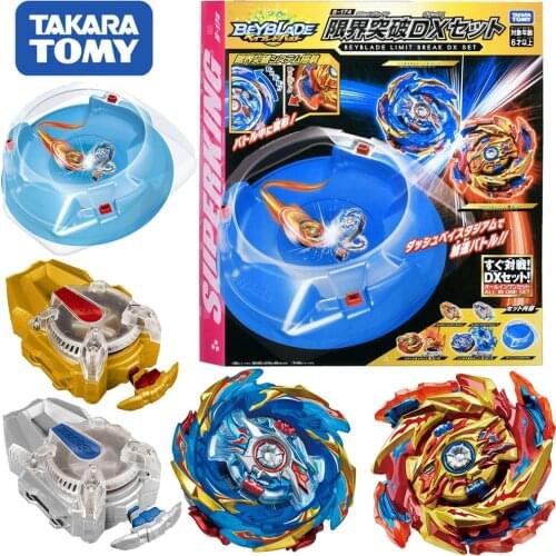 Takara Tomy Beyblade Burst B-174 Beyblade No Arena Limit Breakthrough DX Set Beyblade be blade top spinner Classic Toys