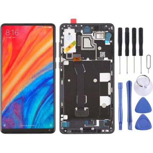 High Quality LCD Screen and Digitizer Full Assembly with Frame Lcd Replacement Glass for Xiaomi MI Mix 2S With Tools