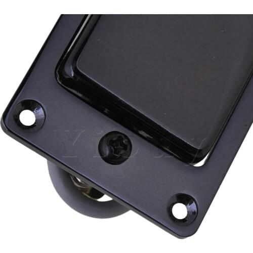 Yibuy Black Guitar Humbucker Double Coil Pickup Set For Electric Parts Black BQLZR