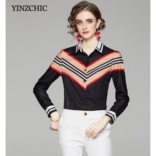 YINZCHIC Women's Printed Shirts