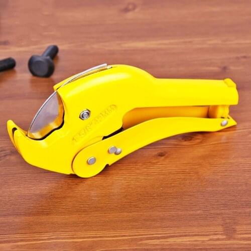 1Pcs 3-42mm Multi Yellow Hose Conduit Cutting Plier Scissor Tool ABS PPR PE PVC Plumbing Pipe Tube Fast And Durable Cutter