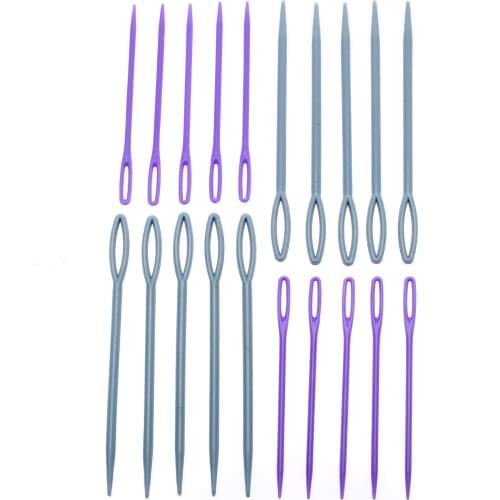 20Pcs 7cm 9cm Knitted Hand Sewing Needles Large Eye Darning Knitting Needles Needlework Sewing Bent Needle Yarn Knitting Needle