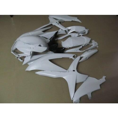 White INJECTION MOLDING K8 Fairing For Suzuki GSXR600 GSXR750 2008 2009 2010 GSXR 600 750 Fairing