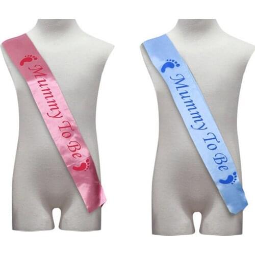 Baby Shower Sash Party Birthday Decoration Mom To Be/Grandma/Auntie/Nanny/Big Sister