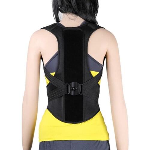 Corsets Medical Back Adjust Back Support Brace Shoulder Belt Posture Corrector Lumbar support Waist Belt Men Women Teenager free