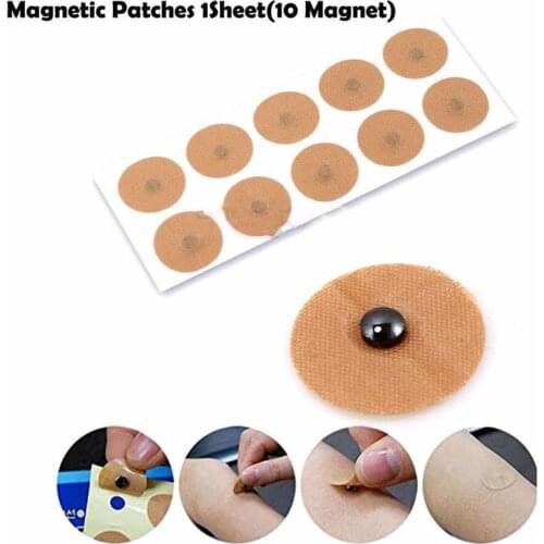 10pcs Magnetic Moxibustion Sticker Magnetic Acupuncture Therpy Plaster Back Shoulder Foot Pain Relief Magnet Treatment Sticker