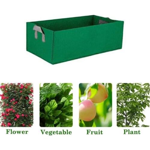 Non-woven Felt Planting Breathable Bag Home Garden Reusable Flowers And Vegetables Seedling Growing Bag