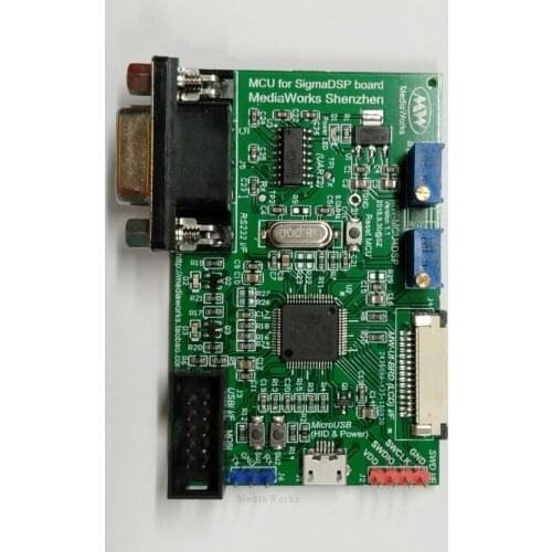 MCU4DSP board Control Board of ADAU1701/ADAU1761 SigmaDSP Control Board