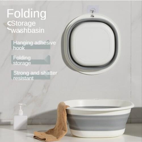 Portable Folding Basin Dirty Clothes Storage Underwear Cleaning Kitchen Sink Female Care Washing Basin