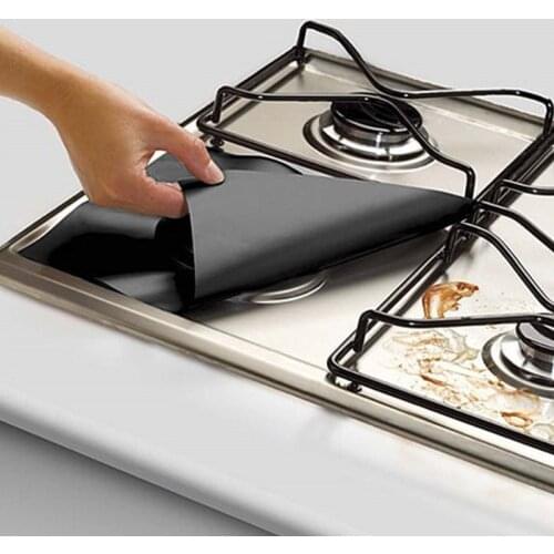 Glass Fiber Gas Stove Protectors Reusable Stove Covers Non Stick Mat Pad Dishwasher Fire Injurie Kitchen Tools