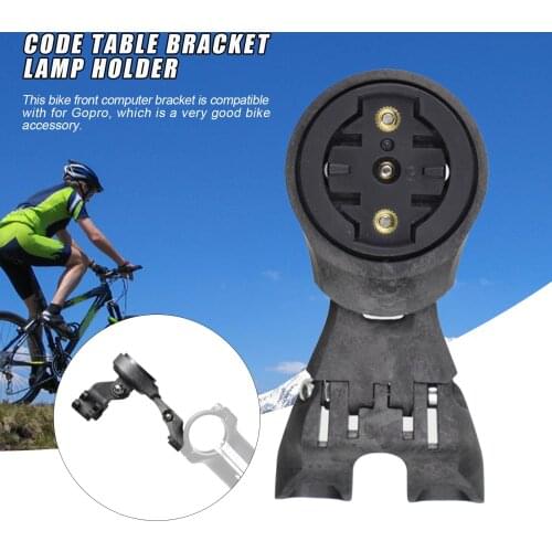 Bike Bicycle Stem Extension Computer Mount Holder Base For Gar.min GPS Go.Pro Bryton Cateye Computer Sports Camera Accessories