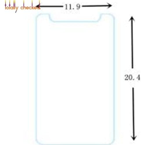 For 7.9" 8" 8.0" 8.1" inch Tablet, Size of Glass: 20.4 * 11.9cm + Cloth 2PCS/Lot 9H Tempered Glass Screen Protector Universal