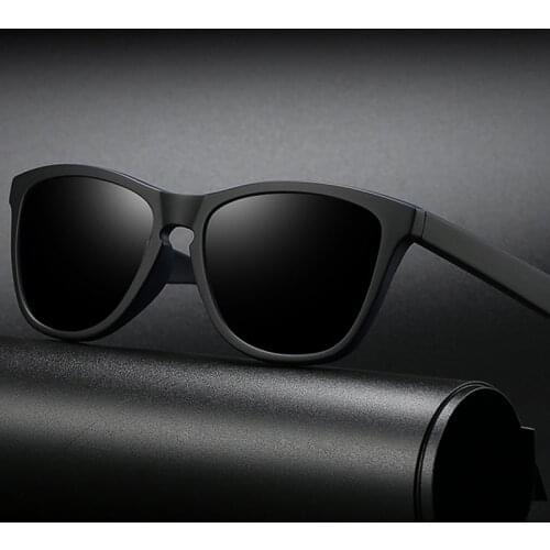 High Quality Polarized Sunglasses Men Women Driver Shades Male Vintage Sun Glasses Men Spuare Elastic Frame UV400 Oculos