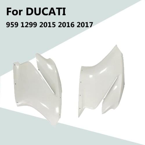 For DUCATI 959 1299 2015 2016 2017 Motorcycle AccessoriesUnpainted Body Left and Right Side Cover ABS Injection Fairing