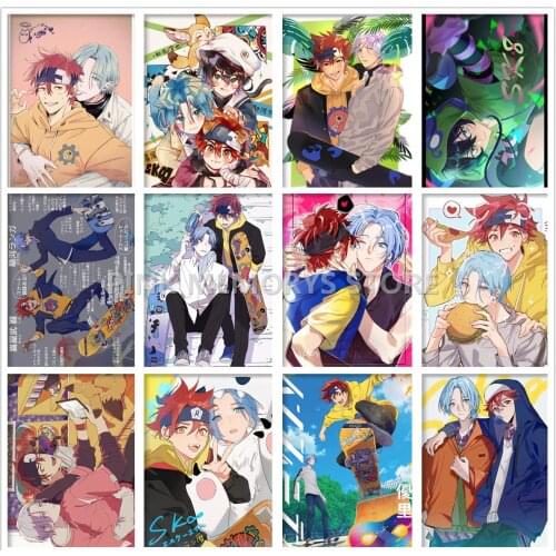 5d Diy Diamond Painting Japanese Animation Character Classic Sk8 Infinite Decoration Diamond Embroidery Mosaic Home Decoration