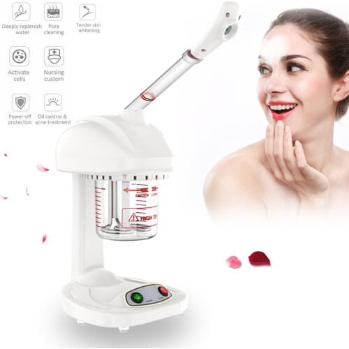 Facial Steamer Ionic Spa Spraying Machine Sauna Spa Steamer Ozone Vaporizer Professional Ionic Spraying Skin Care Machine