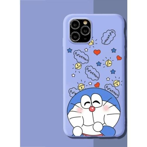 Cartoon Anime Doraemon Phone Case for iphone 11 12 mini pro max 7 8 plus 6 6s x xs max xr coque
