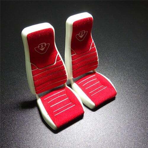 Decorative Stickers Trucks Cab Seats for 1/14 Scania RC Car DIY Seat Suede UpholsteryAccessories