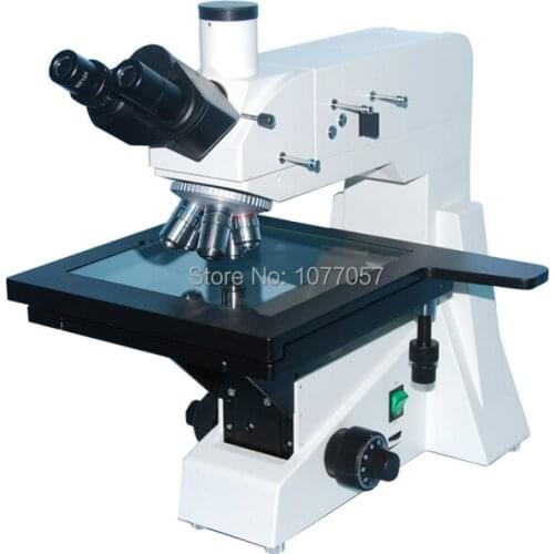 Hot Sale Made in China 50X-800X Trinocular Reflected Upright Metallurgical Microscope MM-XJL-101A