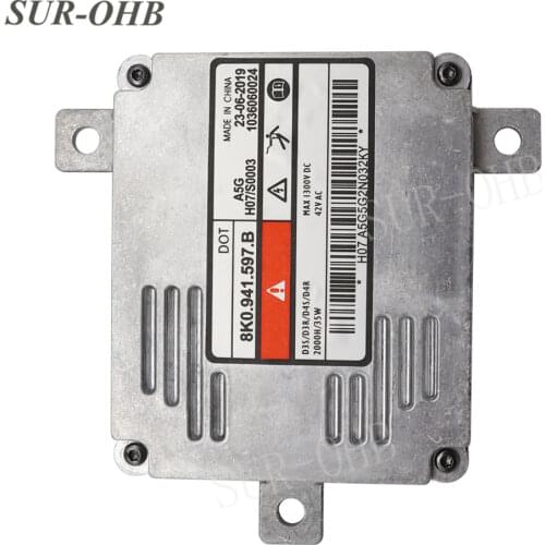 A4 8K0941597B Original D3S Xenon Headlight H05 S0002 1036060024 HID D4S N10721805 Ballast W003T18471 for Superb 1036060051 car