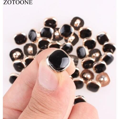 ZOTOONE Diy Handmade Metal Snap Buttons Noel Accessories Handmade Scrapbooking for Wedding DIY Craft Decoration Button E