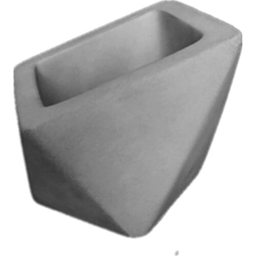 Irregular Flower Pot Mold Small Handmade Vase Making Cement Clay Concrete Silicone Planter Molds