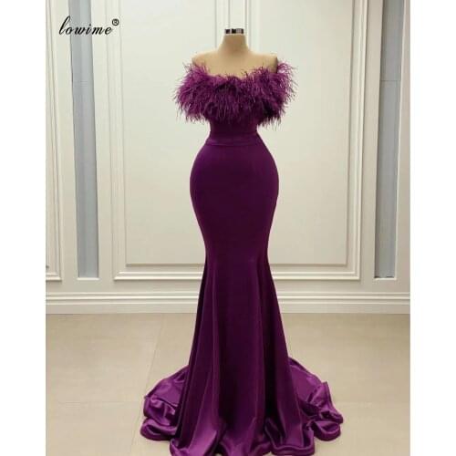 Plus Size Simple Prom Dresses Long Mermaid Strapless Cocktail Dresses For Women Arabic Evening Gowns Wedding Party Dresses