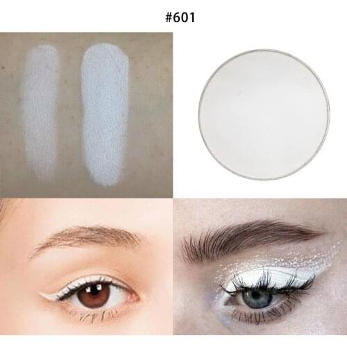 R&B Natural eye makeup tool palette nude eye shadow flash # 1 black eye shadow + white eye shadow