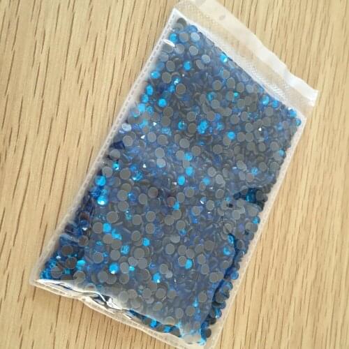 Ca-blue 1440pcs SS16 DMC hot fix rhinestone crystal hot fix strass stones For Shoes and Dress Decoration rhinestones