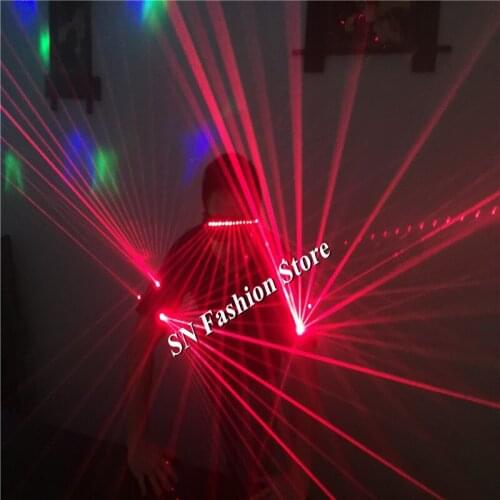 TT04 Red laser armbands 650nm Laser arms band bar party props laser light costumes luminous ballroom dance laser man show wears