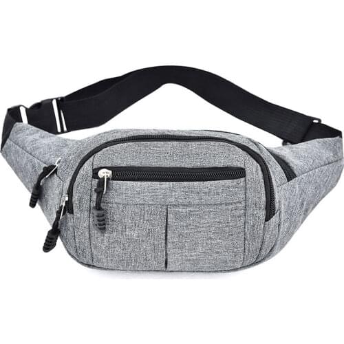 New men and women with large capacity multilayer bags outdoor travel sports waist bags women chest bags fanny bag