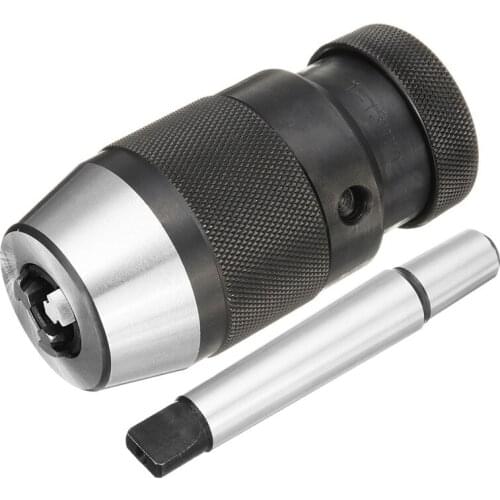 Drill Chuck For CNC Lathe Turning Tool Keyless 1/32"-1/2" With 2MT MT2 Shank JT33 Arbor For Milling Cutter Drill Chuck Shank Kit